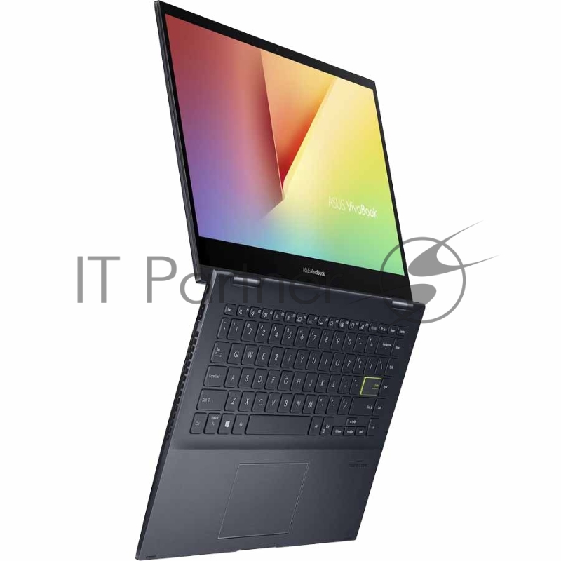 Трансформер Asus VivoBook TM420UA-EC161T Ryzen 5 5500U 8Gb SSD256Gb AMD Radeon 14 IPS Touch FHD (1920x1080) Windows 10 black WiFi BT Cam