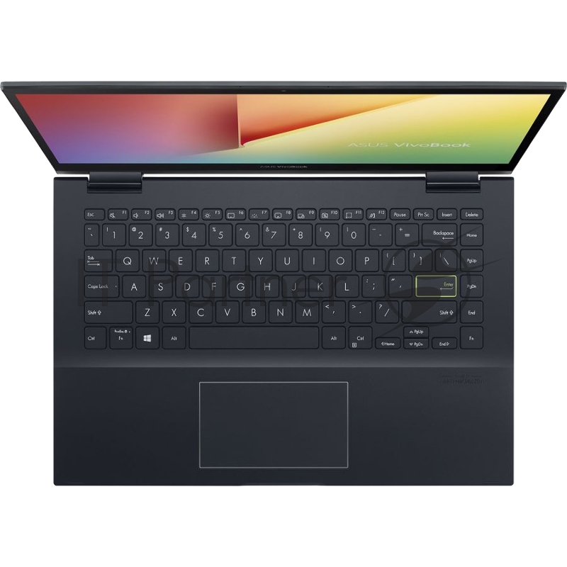 Трансформер Asus VivoBook TM420UA-EC161T Ryzen 5 5500U 8Gb SSD256Gb AMD Radeon 14 IPS Touch FHD (1920x1080) Windows 10 black WiFi BT Cam