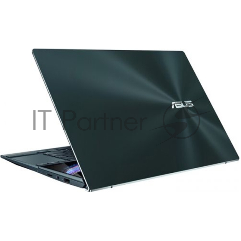 Ноутбук ASUS UX482EA-HY035T DUO Evo Touch +Stylus+Stand+bag 14 (1920x1080 (матовый) IPS)/Touch/Intel Core i5 1135G7(2.4Ghz)/16384Mb/512PCIS Iris Xe Graphics/Cam/BT/WiFi/war 1y/1.57kg/Celestial Blue/W10 + ScreenPad