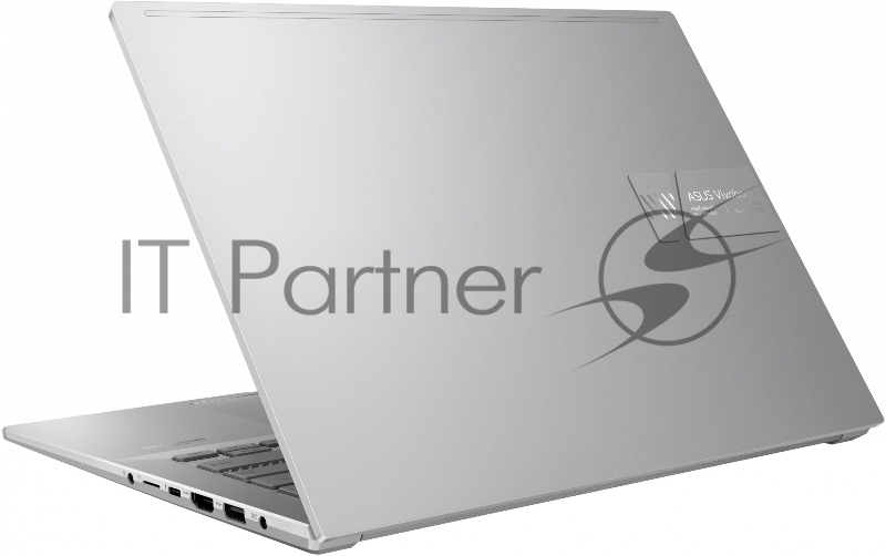 Ноутбук ASUS N7400PC-KM059 14 (2880x1800 OLED 90Hz 16:10)/Intel Core i5 11300H(3.1Ghz)/16384Mb/512SSD+ OptaneGb/noDVD/Ext:nVidia GeForce RTX3050(4096Mb)/Cam/BT/WiFi/1. Silver/DOS