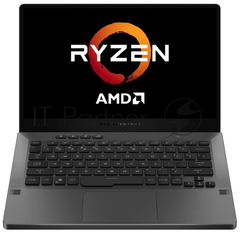 Ноутбук ASUS ROG GA401QM-K2200T +bag 14 (2560x1440 (матовый, 120Hz) IPS)/AMD Ryzen 7 5800HS(3Ghz)/16384Mb/1024PCISS GeForce RTX3060(6144Mb)/BT/WiFi/war 2y/1.7kg/Eclipse Gray AniMe Matrix version/W10