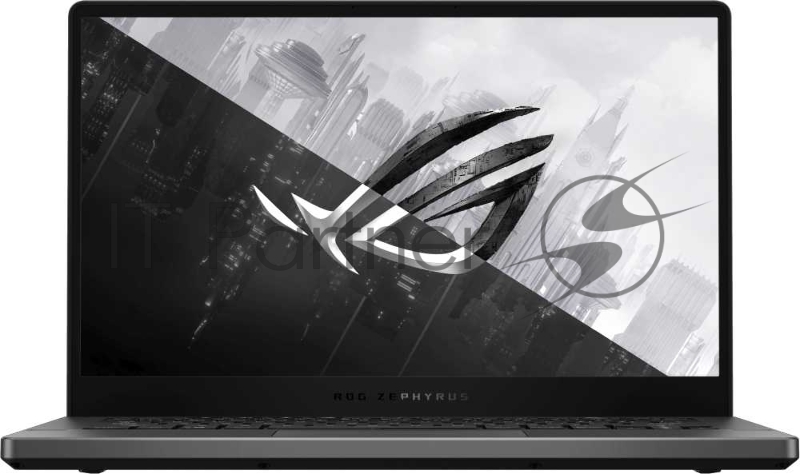 Ноутбук ASUS ROG GA401QM-K2200T +bag 14 (2560x1440 (матовый, 120Hz) IPS)/AMD Ryzen 7 5800HS(3Ghz)/16384Mb/1024PCISS GeForce RTX3060(6144Mb)/BT/WiFi/war 2y/1.7kg/Eclipse Gray AniMe Matrix version/W10