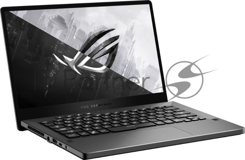 Ноутбук ASUS ROG GA401QM-K2200T +bag 14 (2560x1440 (матовый, 120Hz) IPS)/AMD Ryzen 7 5800HS(3Ghz)/16384Mb/1024PCISS GeForce RTX3060(6144Mb)/BT/WiFi/war 2y/1.7kg/Eclipse Gray AniMe Matrix version/W10