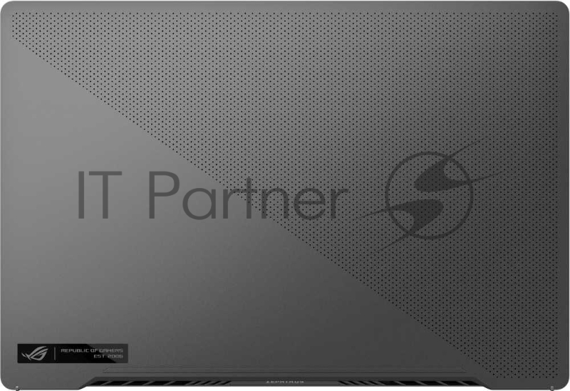 Ноутбук ASUS ROG GA401QM-K2200T +bag 14 (2560x1440 (матовый, 120Hz) IPS)/AMD Ryzen 7 5800HS(3Ghz)/16384Mb/1024PCISS GeForce RTX3060(6144Mb)/BT/WiFi/war 2y/1.7kg/Eclipse Gray AniMe Matrix version/W10