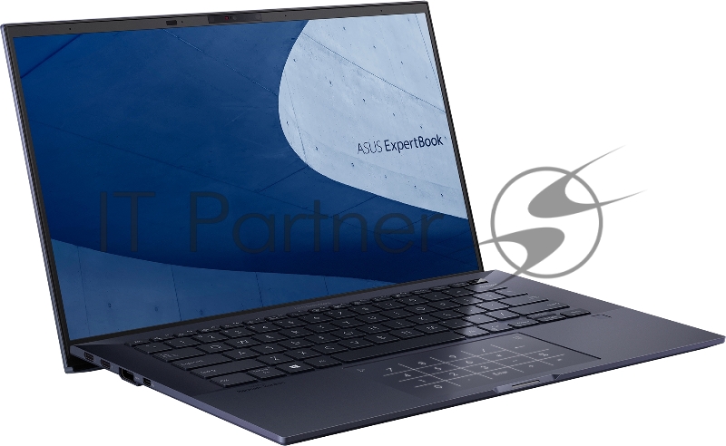 Ноутбук ASUS B9400CEA-KC1048W Evo +cable+Sleeve 14(1920x1080 (матовый))/Intel Core i5 1135G7(2.4Ghz)/16384Mb/512PCIS Black/W11 + Support NumberPad FingerPrint