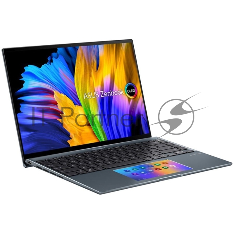 Ноутбук ASUS UX5400EA Intel i5-1135G7/8Gb/512Gb SSD/14,0 2.8K Glossy/Wi-Fi/Win11 Pine Grey + Sleeve + Stylus + USB-A to RJ45 gigabit ethernet adapter