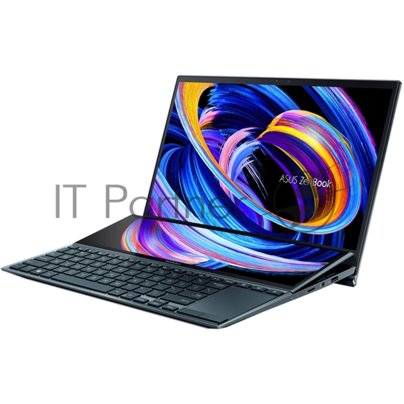 Ноутбук ASUS UX482EGR Intel i7-1195G7/16Gb/1Tb SSD/14,0 FHD Touch IPS Anti-glare/ScreenPad/NVIDIA GeForce MX450 2Gb GDDR6/Wi-Fi/Win11 Celestial Blue + Sleeve + Stylus