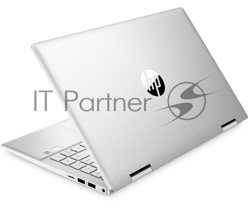 Ноутбук HP Pavilion 14x360 14-dy0011ur 14(1920x1080 IPS)/Touch/Intel Core i7 1165G7(2.8Ghz)/16384Mb/512PCIS Iris Xe/Cam/WiFi/43WHr/war 1y/Natural silver /WinHome + fingerprint