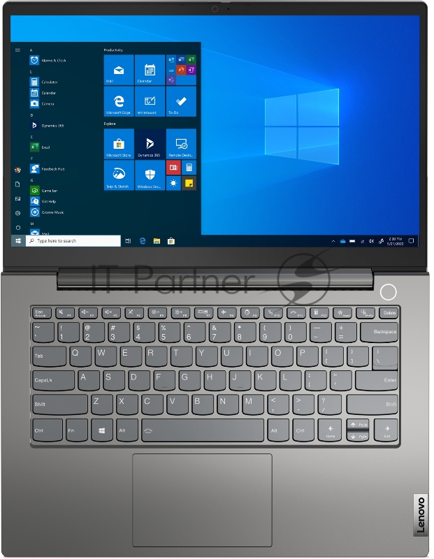 Ноутбук Lenovo ThinkBook 14 G2 ITL 14.0FHD_AG_300N_N/ CORE_I3-1115G4_3.0G_2C_MB/ 8GB DDR4 3200 (8 распаяно + свободный слот)/ 256GB_SSD_M.2_2242_NVME_TLC/ / INTEGRATED_GRAPHICS/ WLAN_2X2AX+BT/ FINGERPRINT_READER/ 720P_HD_CAMERA_WITH_ARRAY_MIC/ 3CELL_