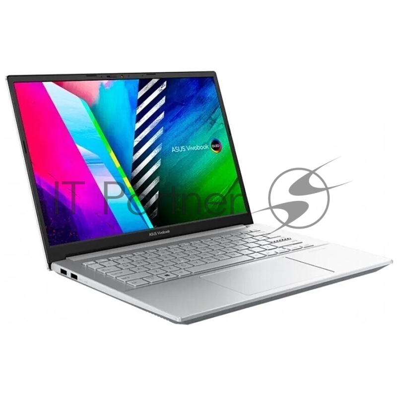 Ноутбук ASUS K3400PA-KM014W 14(2880x1800 OLED)/Intel Core i5 11300H(3.1Ghz)/8192Mb/512PCISS Iris Xe Graphics/Cam/BT/WiFi/1.4kg/Cool Silver/W11 + Support NumberPad
