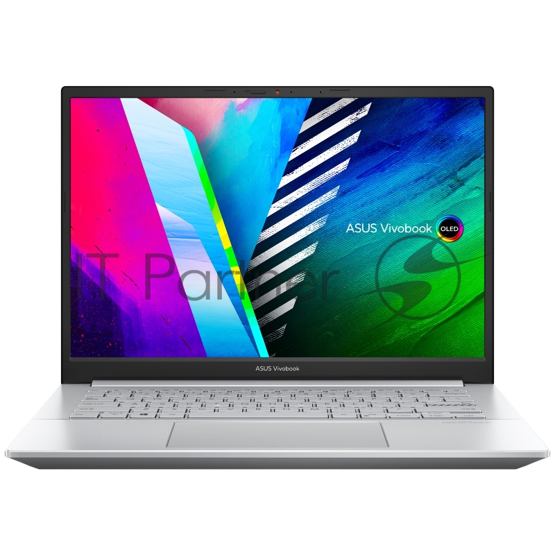 Ноутбук ASUS K3400PA-KM014W 14(2880x1800 OLED)/Intel Core i5 11300H(3.1Ghz)/8192Mb/512PCISS Iris Xe Graphics/Cam/BT/WiFi/1.4kg/Cool Silver/W11 + Support NumberPad