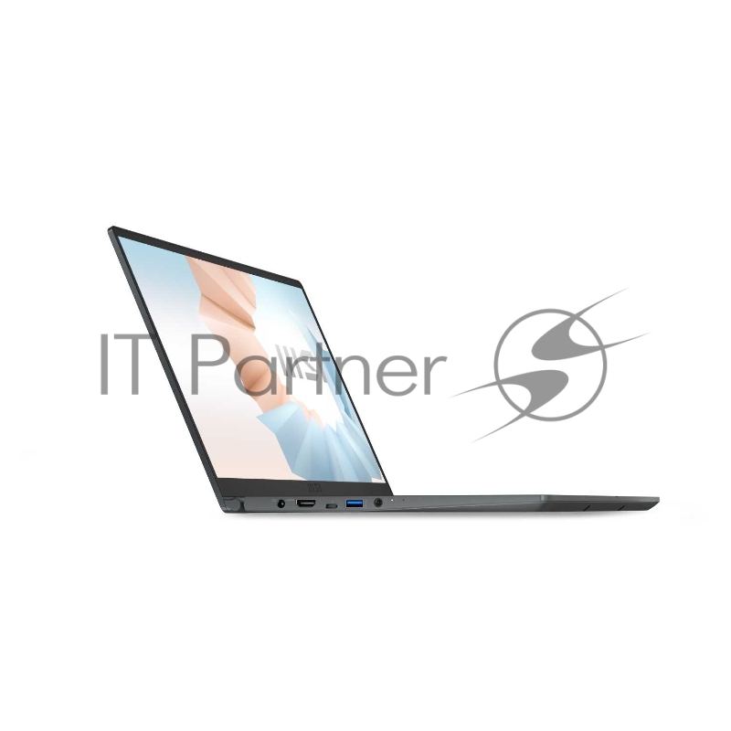 Ноутбук MSI Modern 15 A11SBU-659XRU TigerLake i5-1135G7/8GB/512GB SSD/noODD/15.6 FHD,60Hz IPS/MX450, GDDR5 2GB/WiFi+BT/Dos/Carbon Grey
