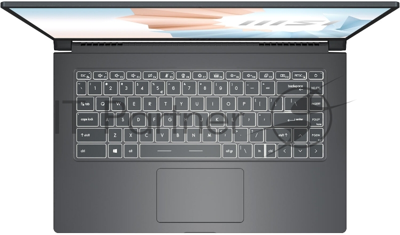 Ноутбук MSI Modern 15 A11SBU-659XRU TigerLake i5-1135G7/8GB/512GB SSD/noODD/15.6 FHD,60Hz IPS/MX450, GDDR5 2GB/WiFi+BT/Dos/Carbon Grey