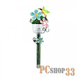 СТАРТ Садовые светильники СТАРТ (4670012290025) Светильник универсальный - колибри на ножке, 3 В. 1 цветной светодиод. { Комбинированная расцветка } САД 1LED лето колибри