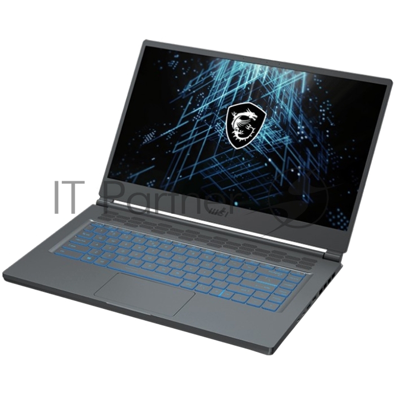 Ноутбук MSI Stealth 15M A11UEK-275RU Core i7 11375H 16Gb SSD512Gb NVIDIA GeForce RTX 3060 6Gb 15.6 IPS FHD (1920x1080) Windows 10 grey WiFi BT Cam