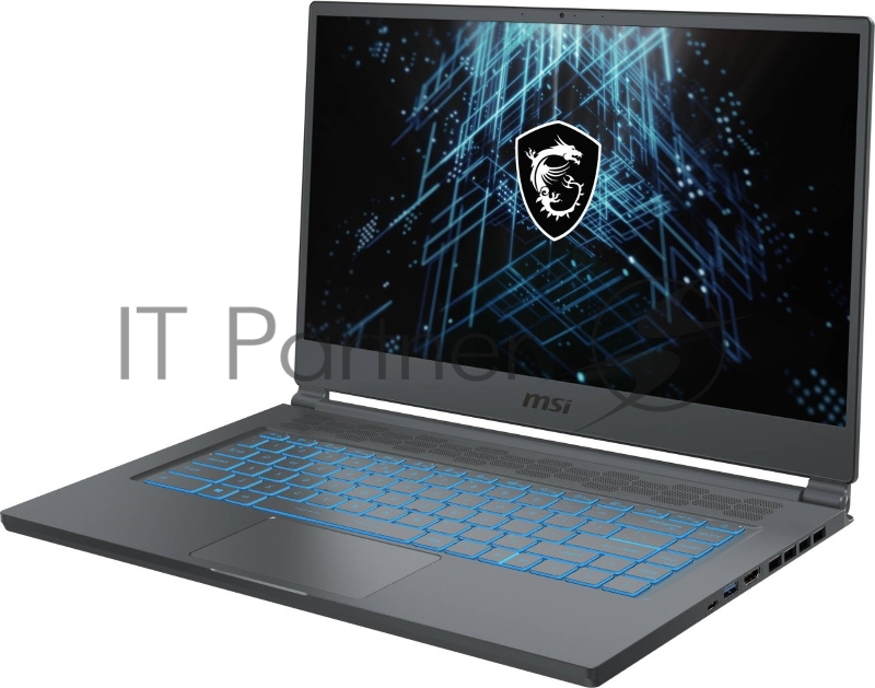 Ноутбук MSI Stealth 15M A11UEK-275RU Core i7 11375H 16Gb SSD512Gb NVIDIA GeForce RTX 3060 6Gb 15.6 IPS FHD (1920x1080) Windows 10 grey WiFi BT Cam