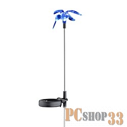 СТАРТ Садовые светильники СТАРТ (4607175858250) Светильник стилизованный под колибри на ножке, 1,2 В {Комбинированная расцветка} САД 1 LED _колибри /27