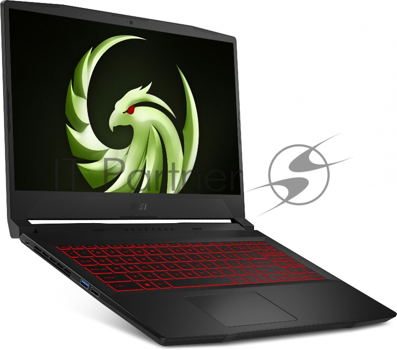 Ноутбук MSI Bravo 15 B5DD-220RU Ryzen 7 5800H 16Gb SSD512Gb AMD Radeon Rx 5500M 4Gb 15.6 IPS FHD (1920x1080) Windows 10 (upd to Win11) black WiFi BT Cam