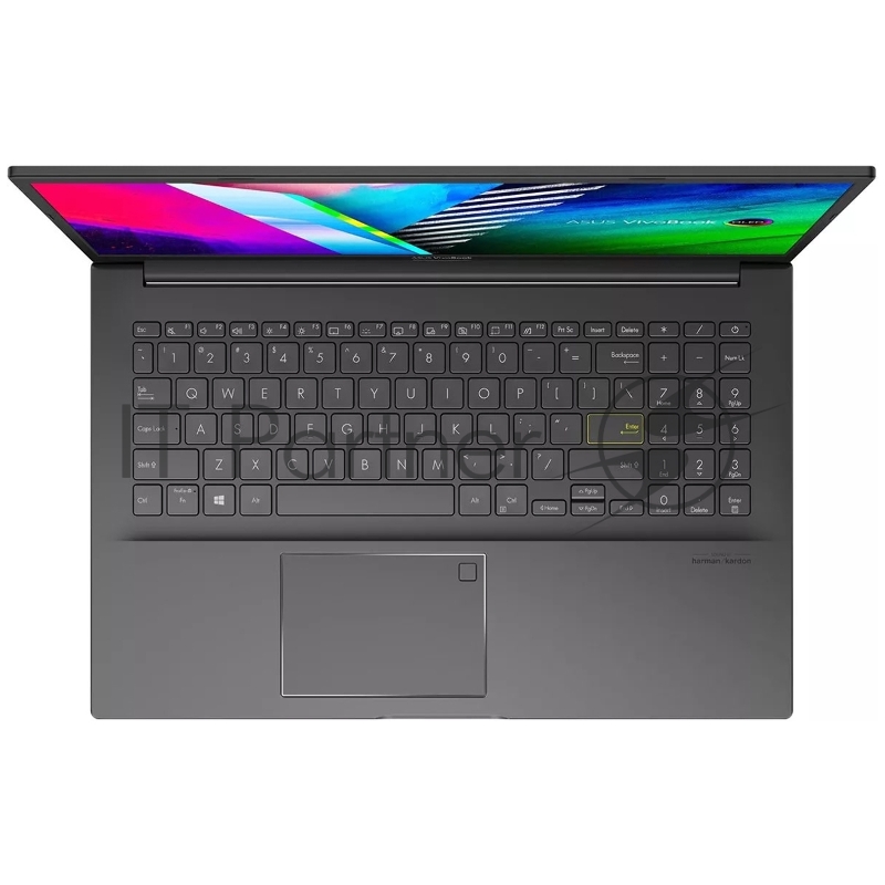 Ноутбук 15.6 OLED FHD Asus M513UA-L1179W black (AMD Ryzen 5 5500U/8Gb/512Gb SSD/noDVD/VGA int/W11) (90NB0TP1-M06500)