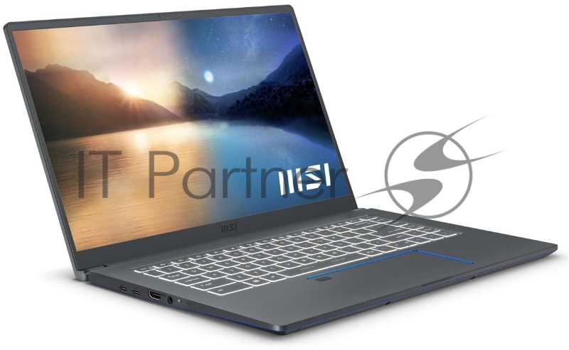 Ноутбук MSI Prestige 15 A11UC-070RU Core i5 1155G7 16Gb SSD512Gb NVIDIA GeForce RTX 3050 4Gb 15.6 IPS FHD (1920x1080) Windows 10 grey WiFi BT Cam