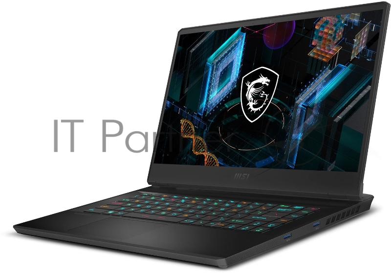 Ноутбук 15.6 IPS FHD MSI GP66 12UGS-403RU black (Core i7 12700H/16Gb/1Tb SSD/3070Ti 8Gb/W11) (9S7-154422-403)