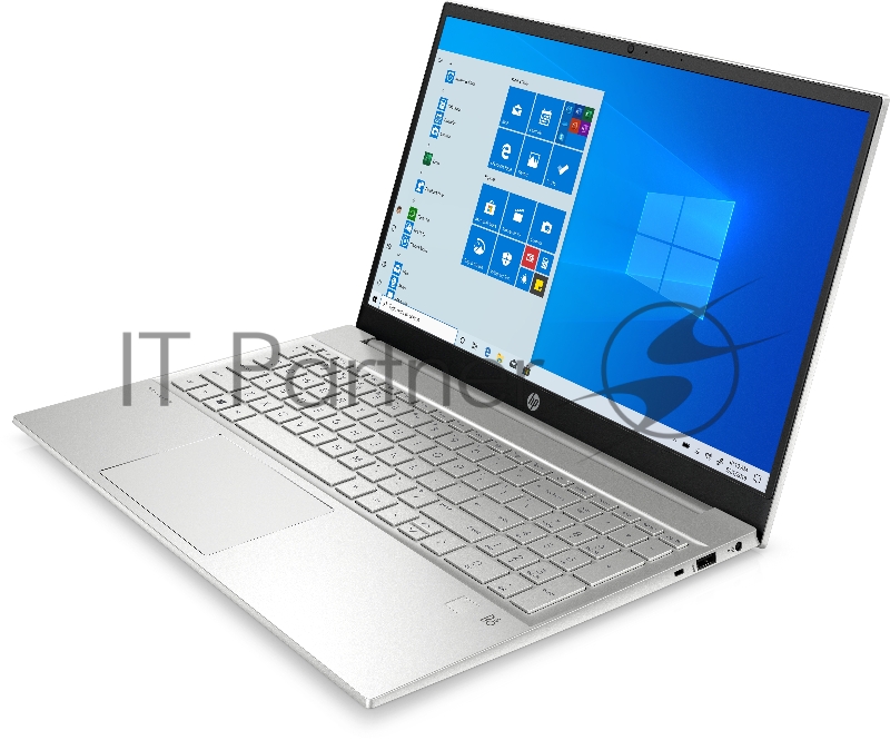 Ноутбук HP Pavilion 15-eg0127ur 15.6(1920x1080)/Intel Core i5 1135G7(2.4Ghz)/8192Mb/512PCISS MX350(2048Mb)/Cam/BT/WiFi/41WH 1y/Natural Silver/WinHome + fingerprint