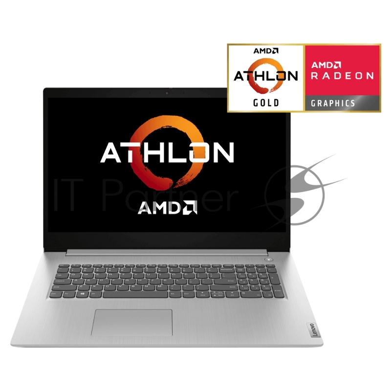 Ноутбук Lenovo IdeaPad 3 17ADA05 17.3 HD+/AMD Athlon 3150U/8Gb/512Gb SSD/no ODD/Win10 серый (81W2008YRU)