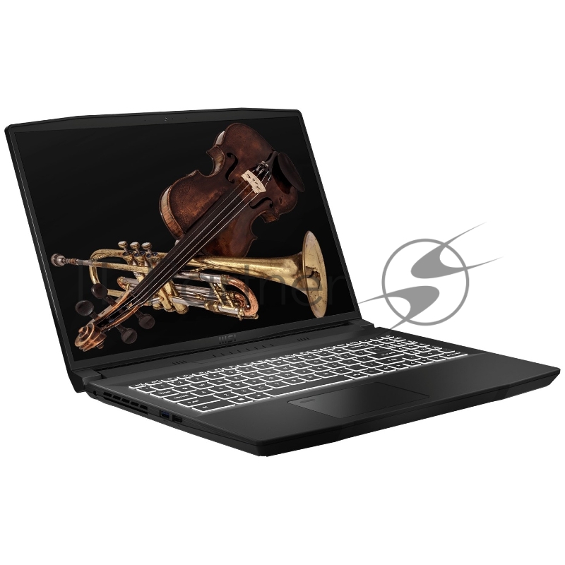 Ноутбук MSI Creator M16 A11UC-1013RU Core i7 11800H 16Gb SSD512Gb NVIDIA GeForce RTX 3050 4Gb 16 QHD+ (2560x1600) Windows 10 black WiFi BT Cam