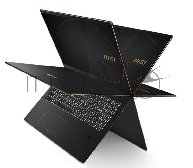 Ноутбук MSI Summit E16 Flip A11UCT-091RU 16(2560x1600 IPS)/Touch/Intel Core i5 1155G7(2.5Ghz)/16384Mb/512PCIS GeForce RTX3050(4096Mb)/Cam/BT/WiFi/war 2y/2kg/Ink Black/W10Pro