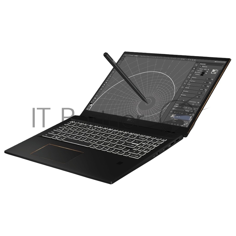 Ноутбук MSI Summit E16 Flip A11UCT-091RU 16(2560x1600 IPS)/Touch/Intel Core i5 1155G7(2.5Ghz)/16384Mb/512PCIS GeForce RTX3050(4096Mb)/Cam/BT/WiFi/war 2y/2kg/Ink Black/W10Pro