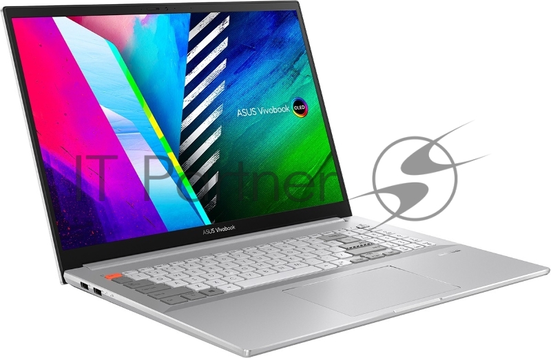 Ноутбук 16 OLED 4K Asus N7600PC-L2012W silver (Core i5 11300H/16Gb/512Gb SSD/3050 4Gb/W11) (90NB0UI3-M02960)