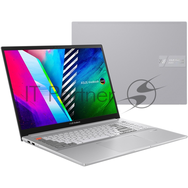 Ноутбук 16 OLED 4K Asus N7600PC-L2012W silver (Core i5 11300H/16Gb/512Gb SSD/3050 4Gb/W11) (90NB0UI3-M02960)