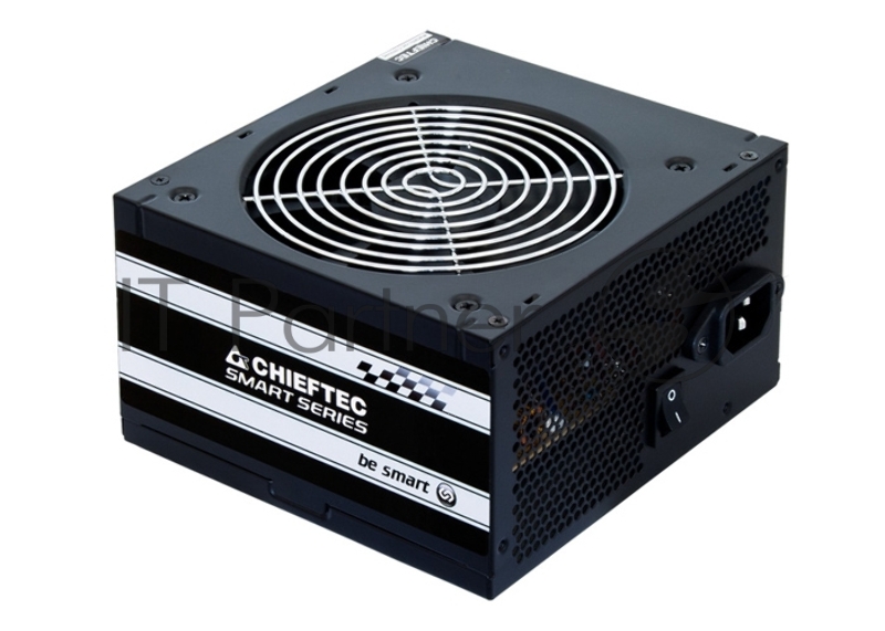 Блок питания Chieftec 500W RTL GPS-500A8 {ATX-12V V.2.3 PSU with 12 cm fan, Active PFC, fficiency >80% with power cord 230V only}