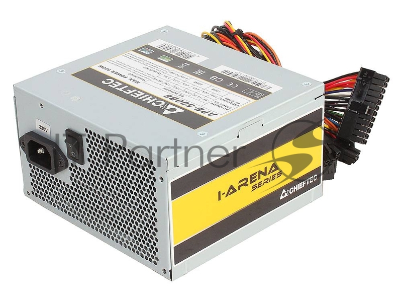 Блок питания Chieftec Value APB-500B8 (ATX 2.3, 500W, Active PFC, 120mm fan) OEM