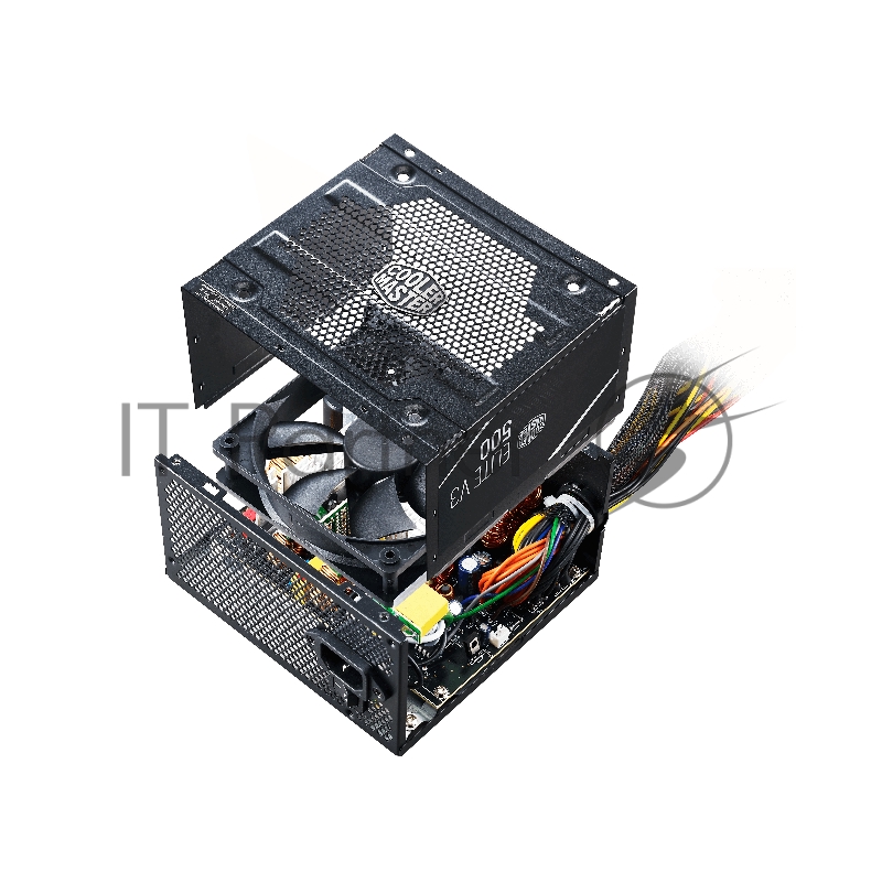 Блок питания 500 Ватт Power Supply Cooler Master Elite V3 500, 500W, ATX, 120mm, 3xSATA, 1xPCI-E(6+2), APFC