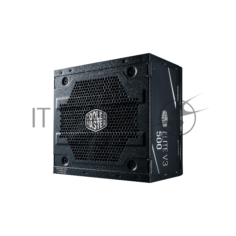 Блок питания 500 Ватт Power Supply Cooler Master Elite V3 500, 500W, ATX, 120mm, 3xSATA, 1xPCI-E(6+2), APFC