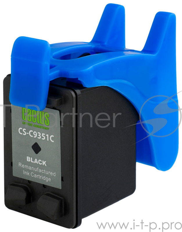 Картридж струйный Cactus CS-C9351C черный для №21XL HP DeskJet 3920/3940/D1360/D1460/D1470/D1 (20