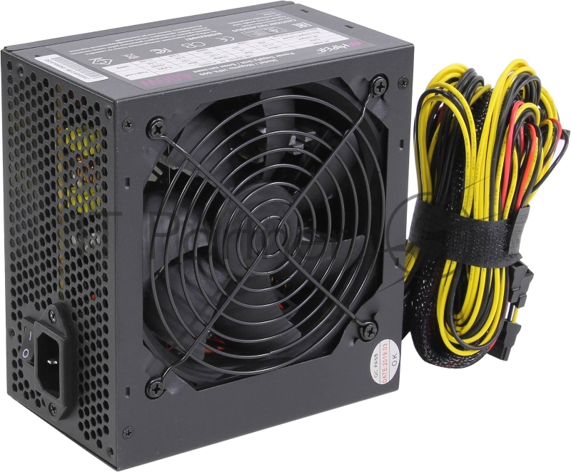 Блок питания HIPER HPA-550 (ATX 2.31, 550W, Active PFC, 80Plus, 120mm fan, черный) BOX