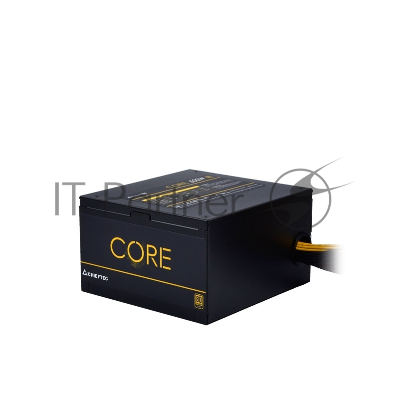 Блок питания Chieftec Core BBS-500S (ATX 2.3, 500W, 80 PLUS GOLD, Active PFC, 120mm fan) Retail