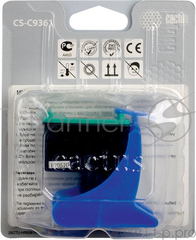 Расходные материалы CACTUS C9361 Картридж (CS-C9361) №136 (трехцветный) для DeskJet 5443/D4163 OfficeJet 6313