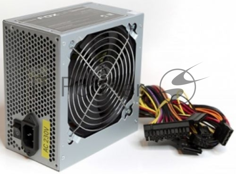 Блок питания Power Supply Foxline, 500W, ATX, APFC, 120FAN, CPU 8(4+4)pin, MB 24pin, PCI-E 6+2pin, 1*PATA, 3*SATA, 80+