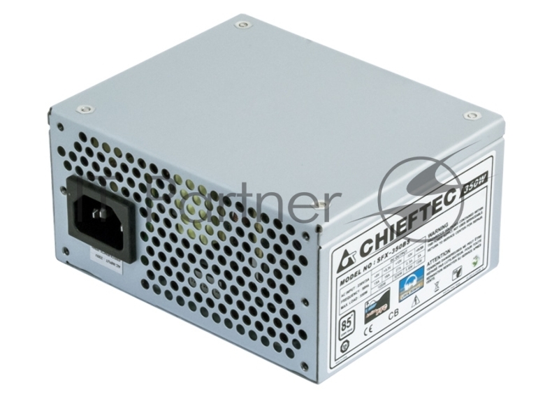 Блок питания Chieftec 350W OEM SFX-350BS SFX, v2.3, A.PFC, КПД>85%, 2x SATA, 2x MOLEX, Fan 8 cm.