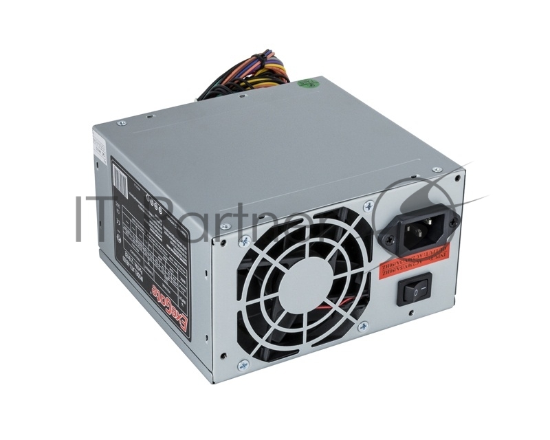 Блок питания 400W Exegate AB400, ATX, SC, 8cm fan, 24p+4p, 3*SATA, 2*IDE, FDD + кабель 220V с защитой от выдергивания