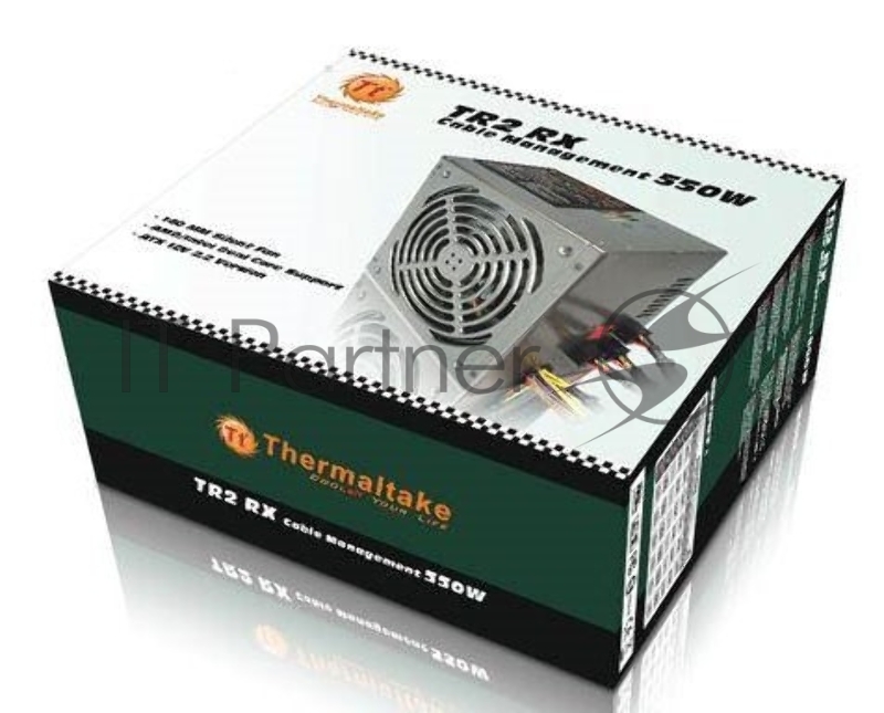 Блок питания Thermaltake ATX 550W TR2 SMART TR-550P Bronze 80+ bronze (24+4+4pin) APFC 115mm fan 6xSATA RTL