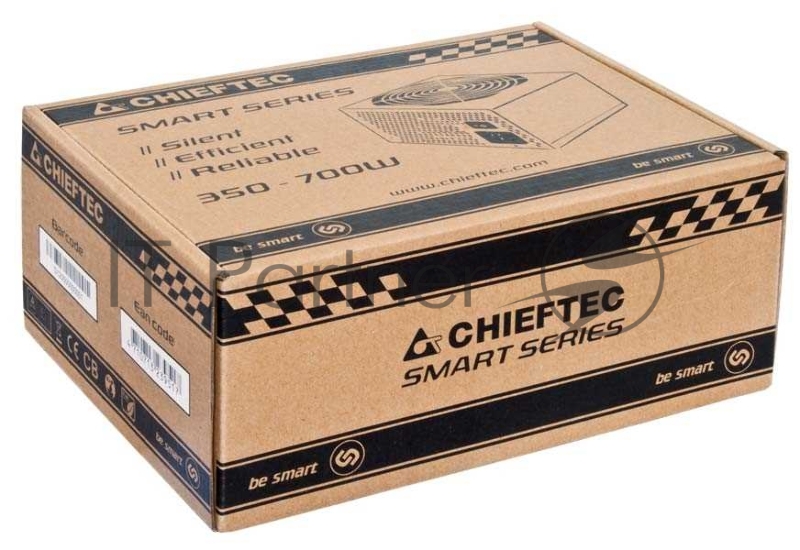 Блок питания Chieftec 550W RTL GPS-550A8 {ATX-12V V.2.3 PSU with 12 cm fan, Active PFC, fficiency >80% with power cord 230V only}