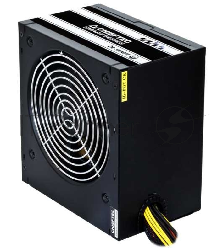 Блок питания Chieftec 550W RTL GPS-550A8 {ATX-12V V.2.3 PSU with 12 cm fan, Active PFC, fficiency >80% with power cord 230V only}