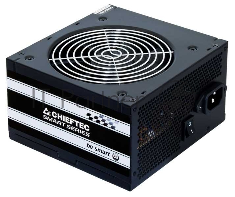 Блок питания Chieftec 600W RTL GPS-600A8 {ATX-12V V.2.3 PSU with 12 cm fan, Active PFC, fficiency >80% with power cord 230V only}