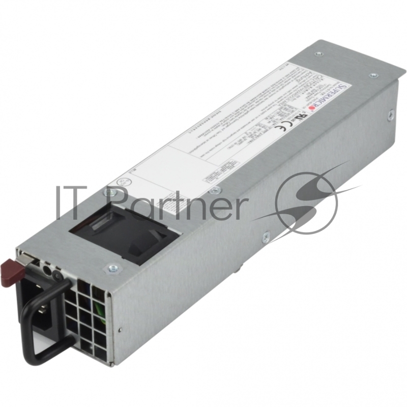 Блок питания, Supermicro 1U 600W Redundant Short Depth PWS(SRPWS606P1R)