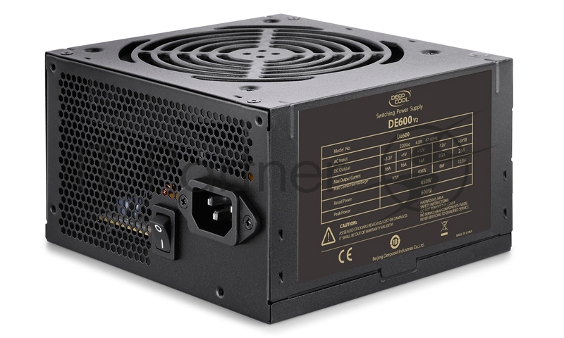 Блок питания Deepcool Explorer DE600 (ATX 2.31, 600W, PWM 120-mm fan, Black case) RET