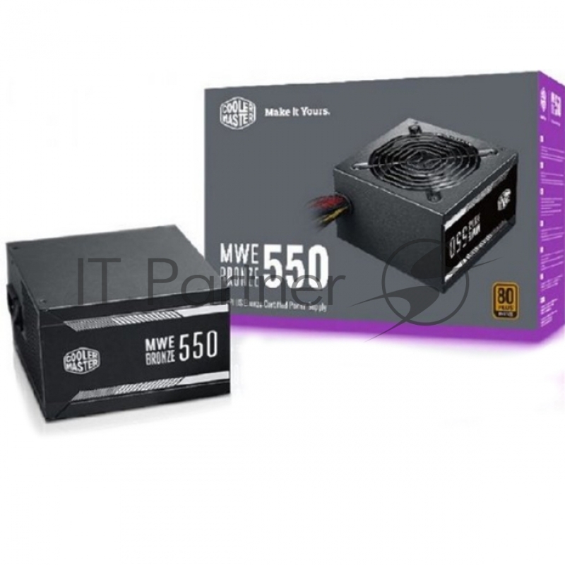 Блок питания Cooler Master MWE Bronze V2 550 MPE-5501-ACAAB-EU 550W A/EU Cable